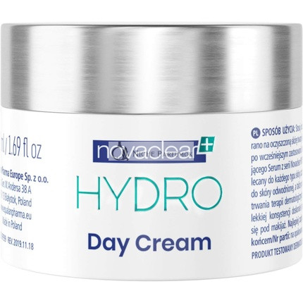 Equalan Pharma Hydro Denný Krém Gél s Kyselinou Hyalurónovou, Vitamínom E, Šípkou a Extraktom zo Zeleného Čaju, 50ml