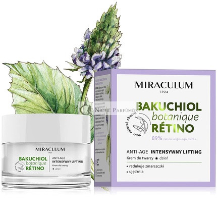Miraculum Bakuchiol Anti-Aging Lifting Denný Krém SPF 50ml