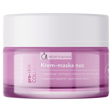 Miraculum Kolagén Pro-Pleť Krémová Maska Nočný Krém Masku Proti Vráskam Dennú Starostlivosť Zvyšuje Pružnosť Pleti Pre Všetky Typy Pleti 50ml,