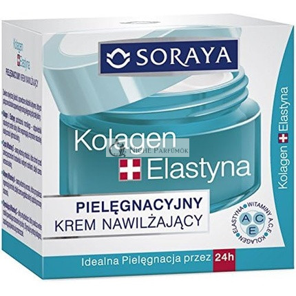 Soraya Kolagén a Elastín Starostlivý Hydratačný Krém na Tvár, 50ml