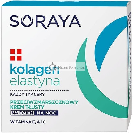 Soraya Kolagén a Elastín Protiwrinklový Bohatý Krém, 50ml