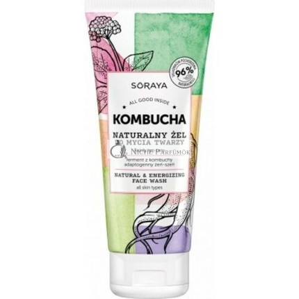 Soraya Kombucha Prírodný čistiaci gél na tvár - Pre všetky typy pleti, 150ml
