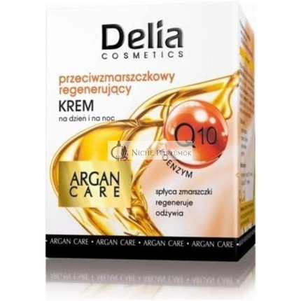Argan Care Anti-Aging Regenerujúci Denný a Nočný Krém s Koenzýmom Q10, 50ml