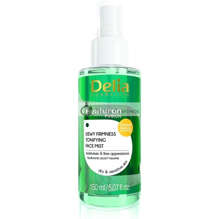 Delia Cosmetics Hyaluron Fusion Tonizujúci Pleťový Sprej s Hyalurónovou Kyselinou 150ml