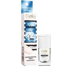   Delia Cosmetics Kondicionér na nechty Total Reconstruction 11ml - Vápnik a vitamíny pre silné a vyživené nechty