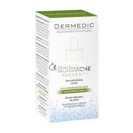 Dermedic Ženské Normacne Preventívne Sérum na Zmenšovanie Pórov pre Pleť Náchylnú na Akné, 30ml