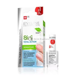   Eveline Cosmetics Total Action 8in1 Sérum na budovanie nechtov 12ml - Starostlivosť a liečba nechtov