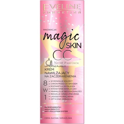 Eveline Cosmetics Magic Skin CC Hydratačný krém Anti-Redness 8in1 50ml