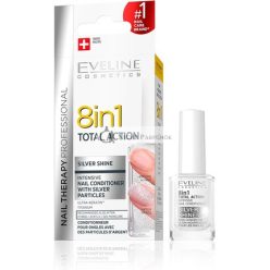   Eveline 8 V 1 Celková Akcia Intenzív Kondicionér Na Nechty Strieborný Lesk 12ml