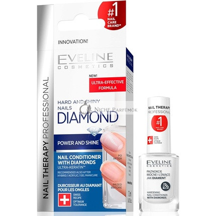 Eveline Cosmetics Profesionálny Diamantový Zpevňovač Nehtů Kondicionér 12ml