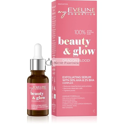 EVELINE Beauty & Glow Dračí krv! Peelingové sérum 18ml