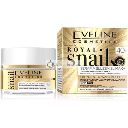 Eveline Cosmetics Royal Snail Intenzív Anti-Aging Denný/Nocný Krém 40+ 50ml