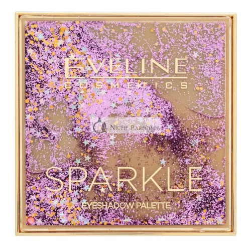 Eveline Sparkle Eyeshadow Palette paletka očných tieňov 19,8 g