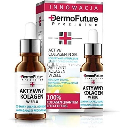 Dermofuture Aktív Kolagénový Gél na Suchú a Zrelú Pleť Sérum, 20ml