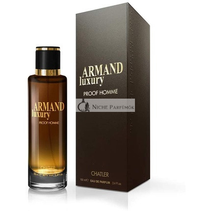 Armand Luxury Proof by Chatler Pánsky EDP Parfum, 100 ml, vyrobené vo Francúzsku