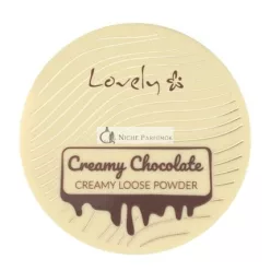   Krémová čokoláda sypký bronzový matný čokoládový prášok