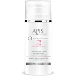   APIS Couperose Stop Vitamínový Krém pre Citlivú Pokožku s Vitamínom C, Ginkgo, Ceramidmi a Kyselinou Hyalurónovou, 100ml