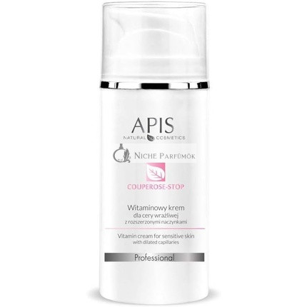 APIS Couperose Stop Vitamínový Krém pre Citlivú Pokožku s Vitamínom C, Ginkgo, Ceramidmi a Kyselinou Hyalurónovou, 100ml