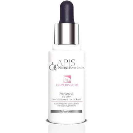 APIS COUPEROSE-STOP koncentrát pre citlivú pleť s vitamínom C, ginkgom, grapefruitom a citrónom, 30ml