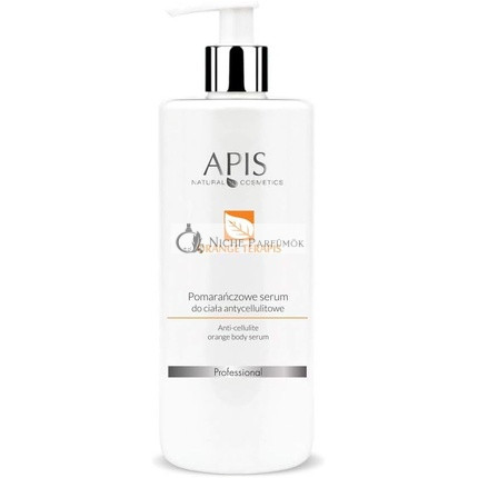 APIS Oranžová Terapis Oranžové Cellulitové Sérum na Telo s Guaranou, Horkým Pomarančom, Ginkgom a Granátovým Jablkom, 500 ml