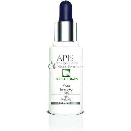 APIS Ferulic Terapis Ferulová Kyselina 40% Hydratácia Ochrana a Hladkosť Pleti, 30ml