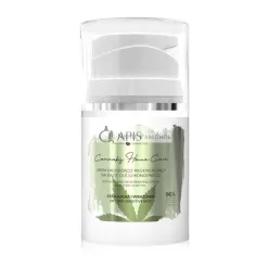   APIS Kanabis Domáca Starostlivosť Upokojujúci a Regeneračný Krém na Tvár s Kannabisovou Vôňou, Sheabutter a Kyselinou Hyalurónovou, 50ml