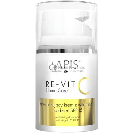 Apis Re-Vit C Domáca Starostlivosť Revitalizačný Krém s Vitamínmi a SPF 15, 50ml