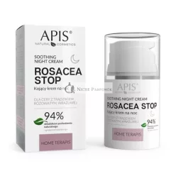   Apis Rosacea Stop Upokojujúci Nočný Krém na Irritovanú a Citlivú Pokožku, 50g
