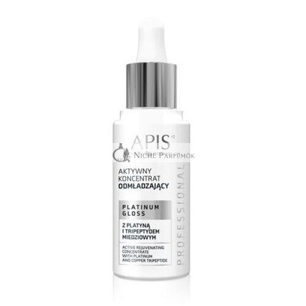 Apis Platinum Gloss Aktív Obnovujúce Koncentrátum s Medi Tripeptidom, 30ml