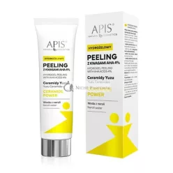  Apis Ceramid Power hydrogelové peeling na tvár s 4% AHA kyselinami 100ml