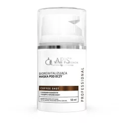   Apis Kávový Shot Biorevitalizačná Očná Maska s Kávovou Kyselinou a Kávovým Olejom, 50ml