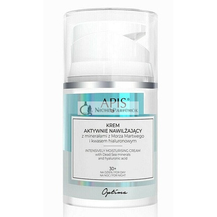 Apis Optima Hydratačný Krém na Tvár s Minerálmi a Kyselinou Hyalurónovou 30+, 50ml