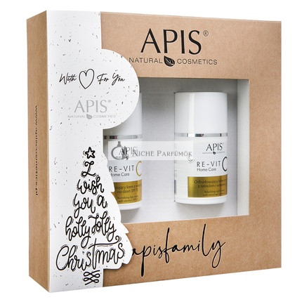 Apis Vianočný Set Re-Vit C Domáca Starostlivosť Denný Krém 50ml Nočný Krém 50ml