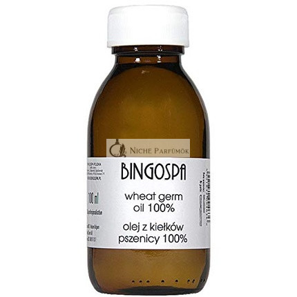 BINGOSPA Olej z Pšeničných Klíčkov na Akné, Jazvy po Akne, Spáleniny, Vyrážky, Bódi Irritácie 100ml