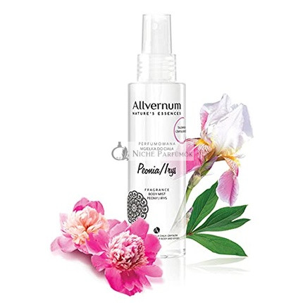 ALLVERNUM NATURE'S ESSENCES Pivónia/Iris Parfumovaný Telový Sprej 125ml