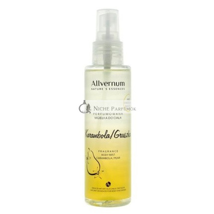 Allvernum Nature's Essences Parfumovaný telový sprej Starfruit & Pear, 125ml