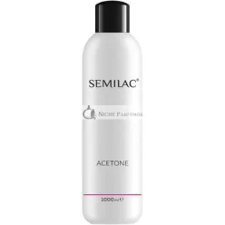   Semilac 100% Čistý Acetón Odstraňovač Laku na Nechty 1000ml