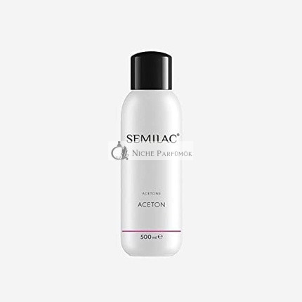Semilac Odstraňovač acetónu pre hybridný UV LED lak na nechty, 500ml
