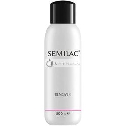   Semilac Odstraňovač laku na nechty s acetónom a lanolínom 500ml