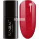 Semilac UV Lak na Nechty Glitter Červený 025, 7ml