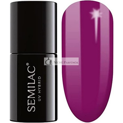 Semilac 034 UV Hybrid Lak na nechty Mardi Gras, 7ml