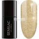 Semilac 037 UV Hybrid Nechtový Lak Zlatý Disco, 7ml