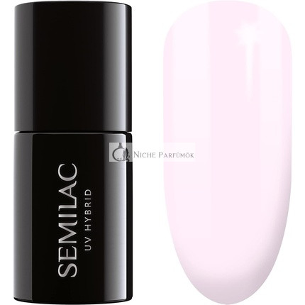 Semilac UV Lak na Nechty Francúzsky Béžový Mlieko 051 7ml - Ružová Farba
