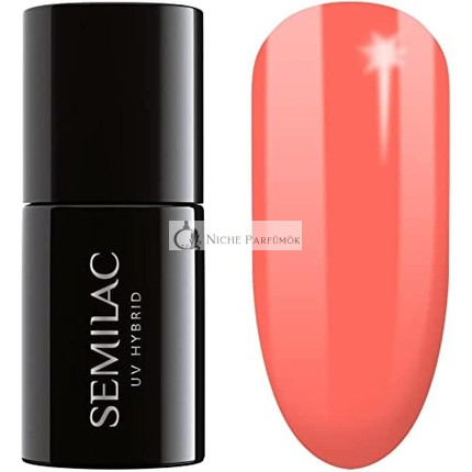 Semilac 132 Pomarančová Lollipop UV Hybrid Nechtový Lak, 7ml
