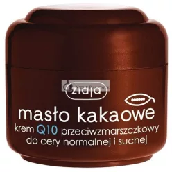   Ziaja Kakaoové maslo Q10 proti vráskam na tvár pre suchú a normálnu pleť
