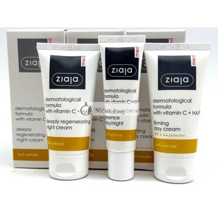 Ziaja Vitamín C Protiwrinklový Krém na Tvár Formula Sérum, 30ml