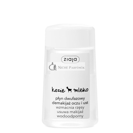 Ziaja Kozí Mlieko Dvojfázový Odličovač na Oči a Pery 120ml