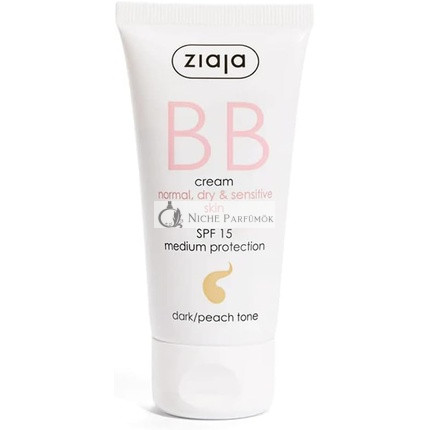 Ziaja BB krém pre mastnú a zmiešanú pleť tmavý/ broskyňový odtieň, 50ml