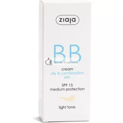   Ziaja BB krém pre mastnú a zmiešanú pleť svetlý odtieň, 50ml