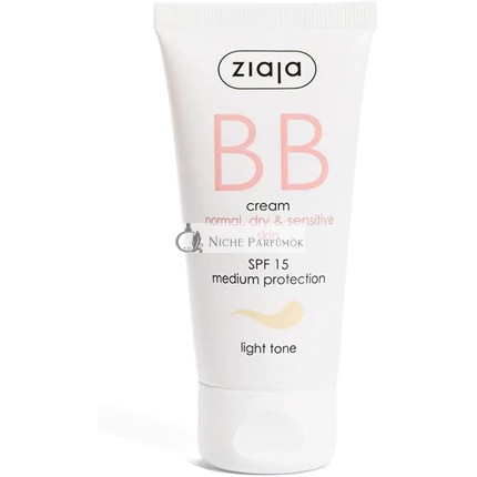 Ziaja BB Krém pre normálnu, suchú a citlivú pleť - Svetlý odtieň, 50ml